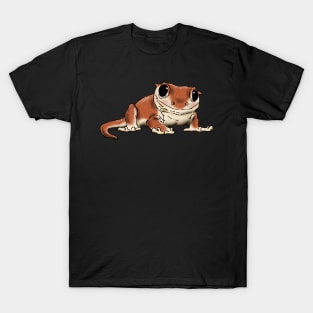 Happy Crested Gecko, Smiling Gecko, Cute Crestie T-Shirt